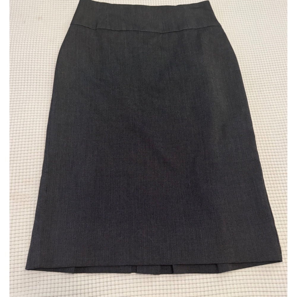 Worthington Women's‎ Dark Gray Career Business Office Pencil Skirt Size 4 EUC